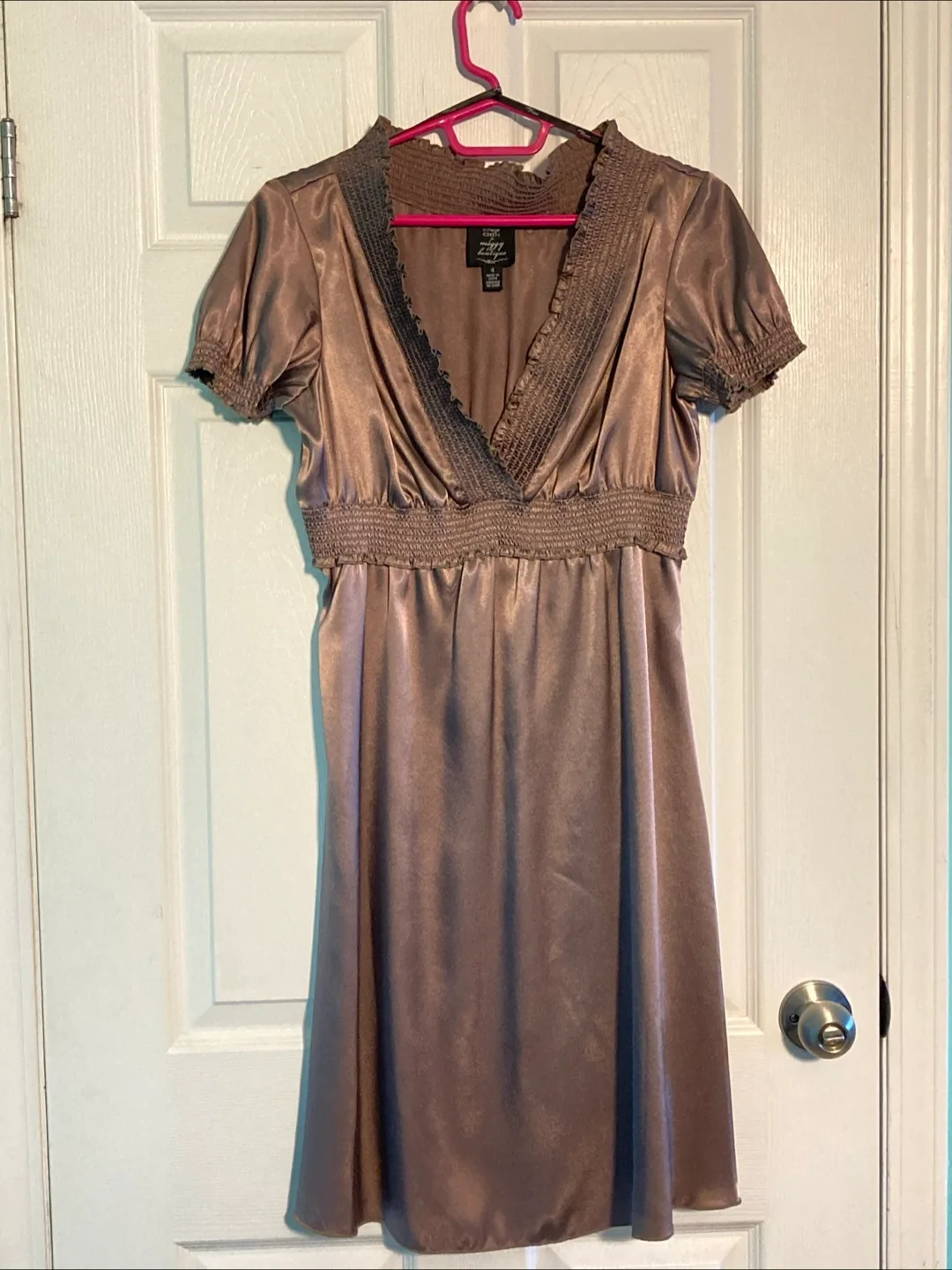 Maggy London Silk Dress - Size 4 thumbnail