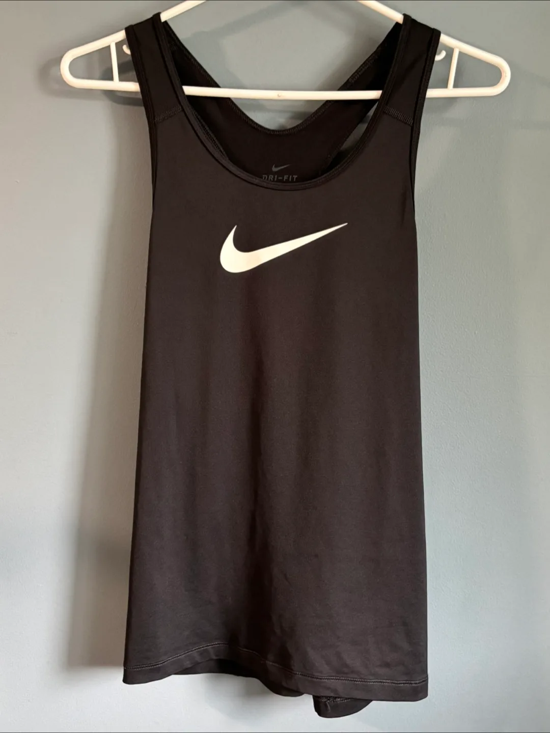 Nike Dri-FIT Black Tank Top - Size M thumbnail