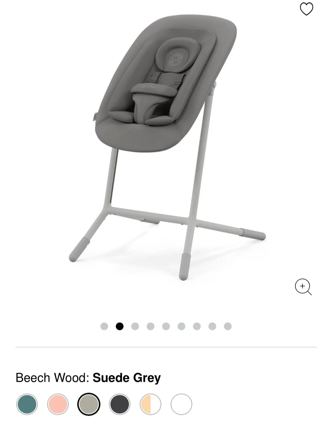 Cybex Lemo newborn bouncer nest thumbnail