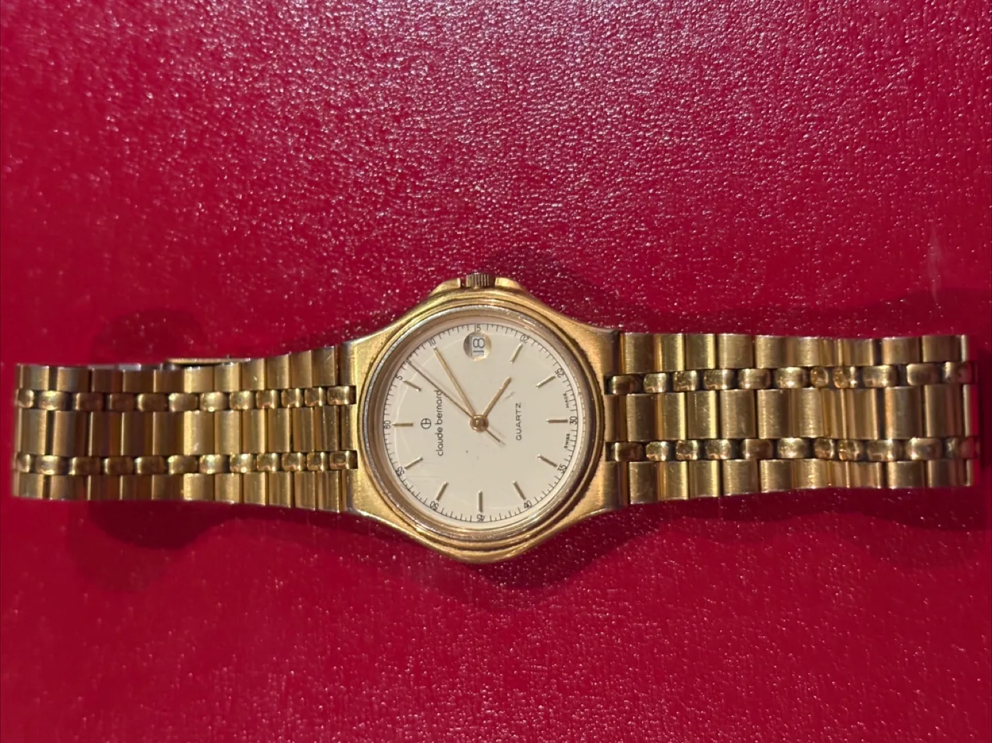 Claude Bernard Quartz Gold Watch thumbnail