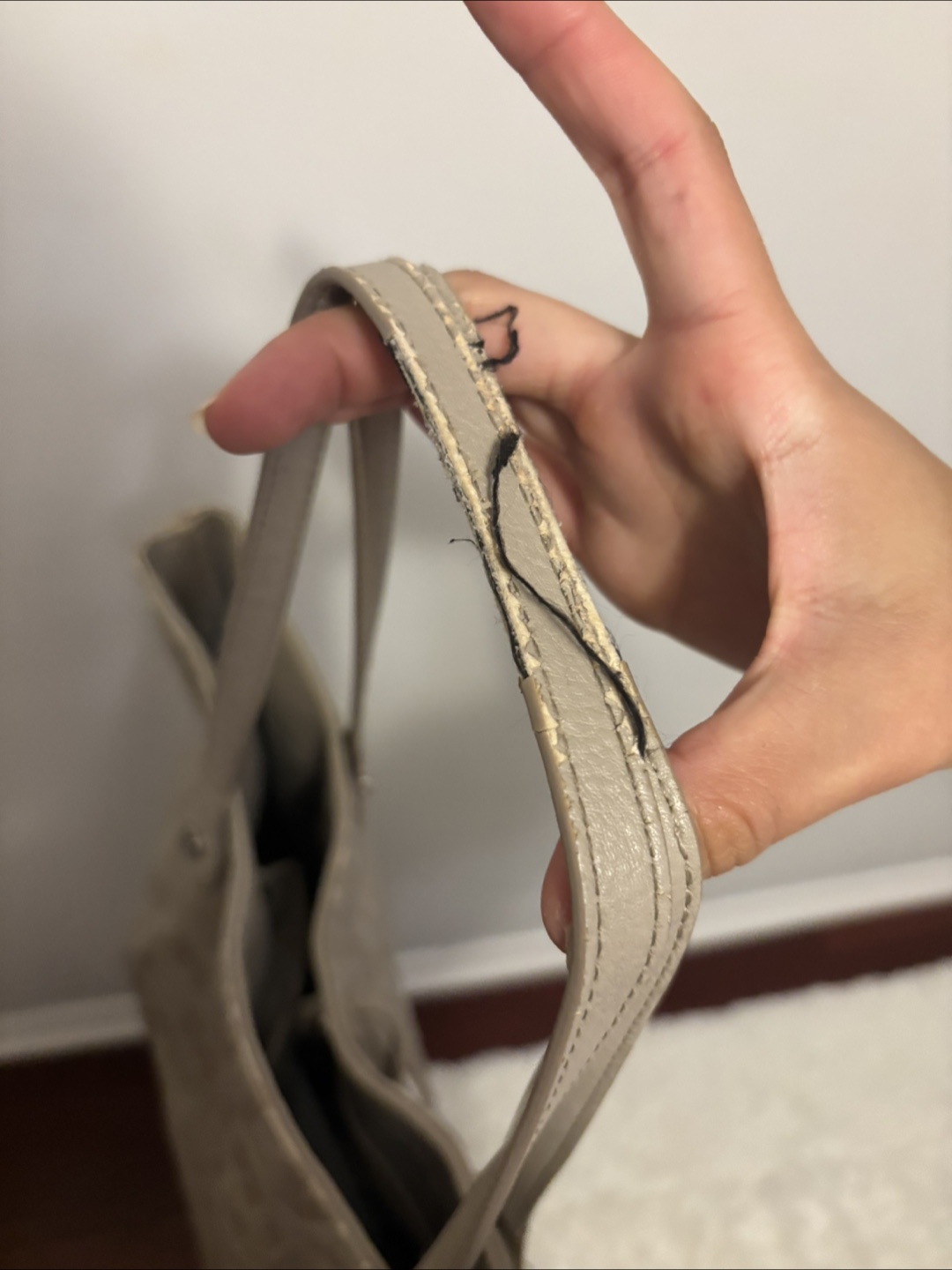 Steve Madden Beige Tote Bag - photo 3