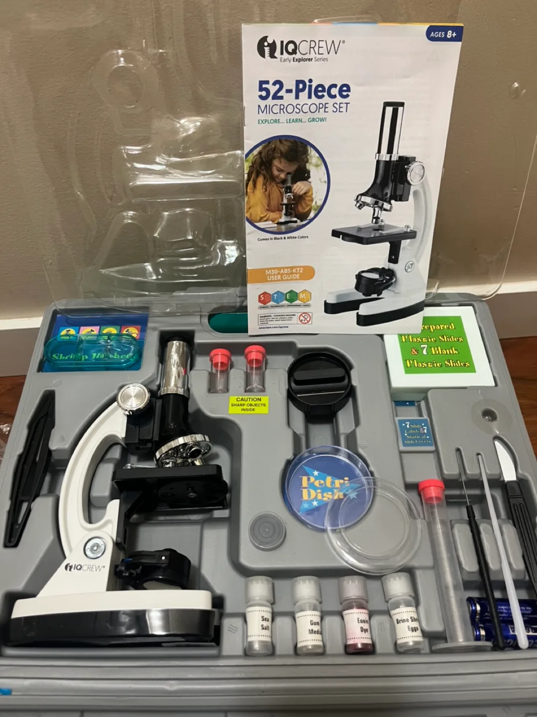 New microscope set image indicator(3)