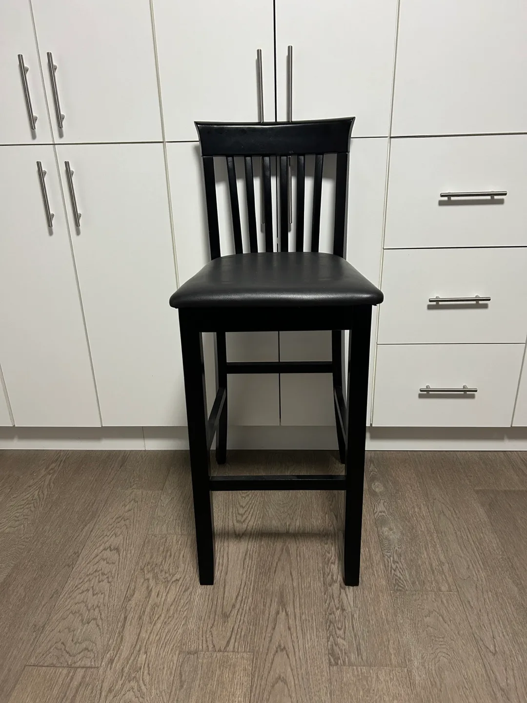 Black Bar Stool - 42.5" Height thumbnail