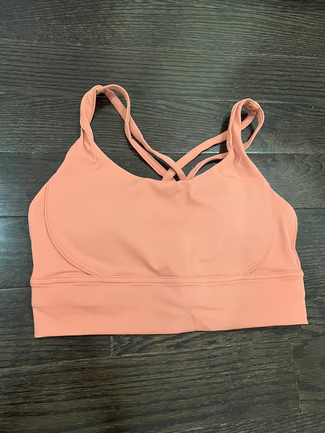 Luca Domello Women Sports Bra, coral Sz M / S thumbnail
