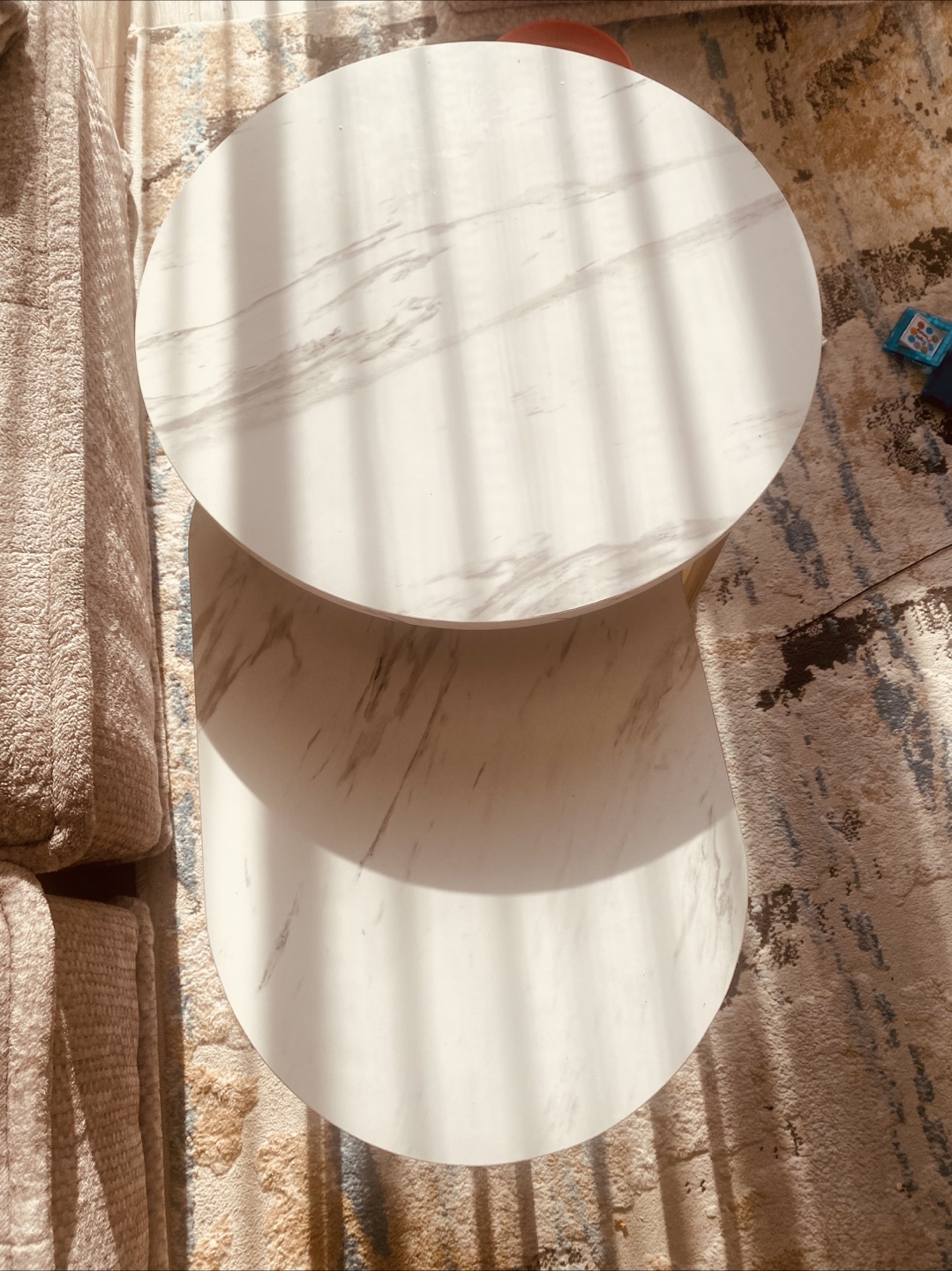 Nesting Coffee Tables - Marble Look - photo 2