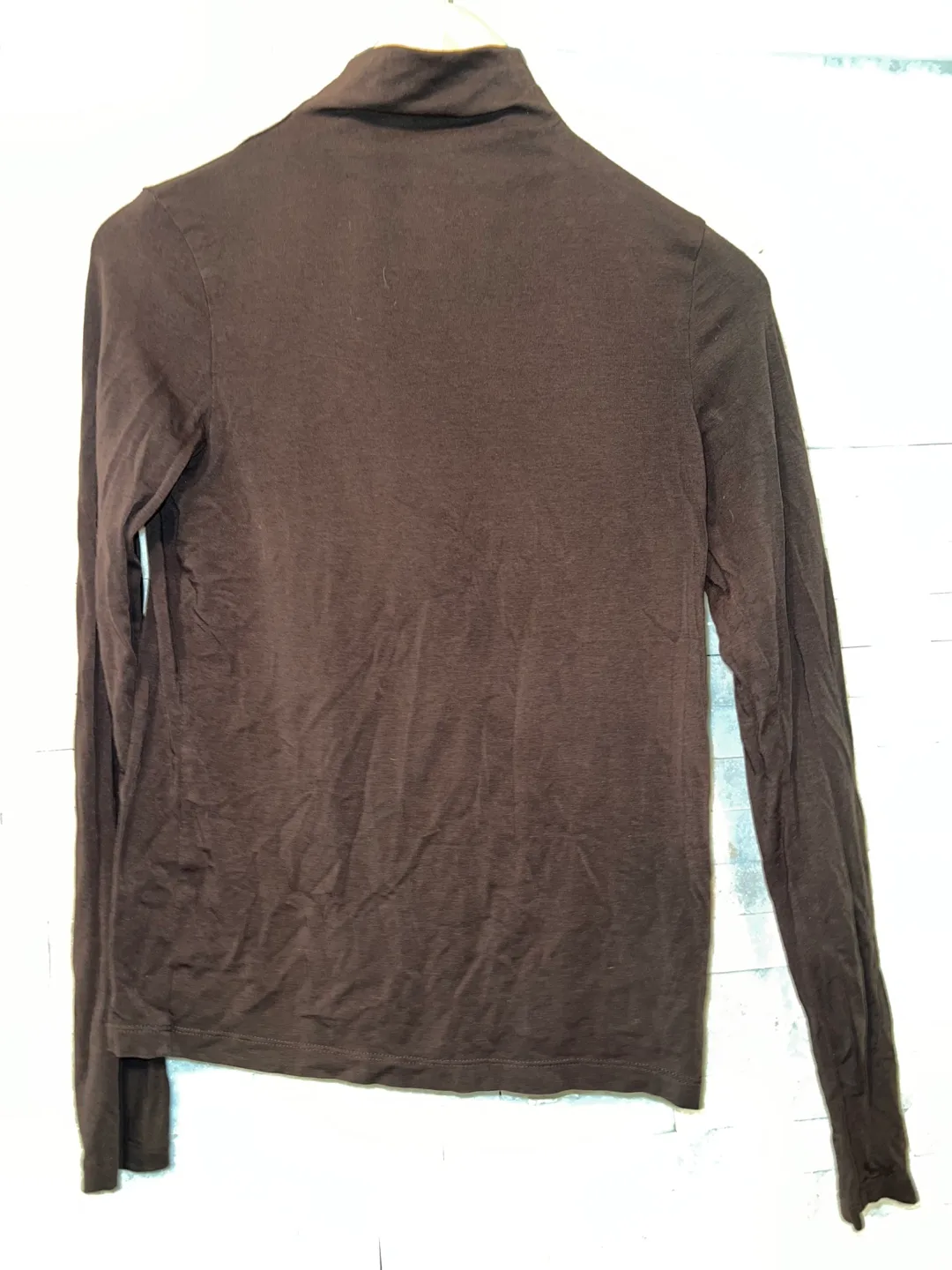 Oak + Fort Brown Turtleneck - Size Small thumbnail