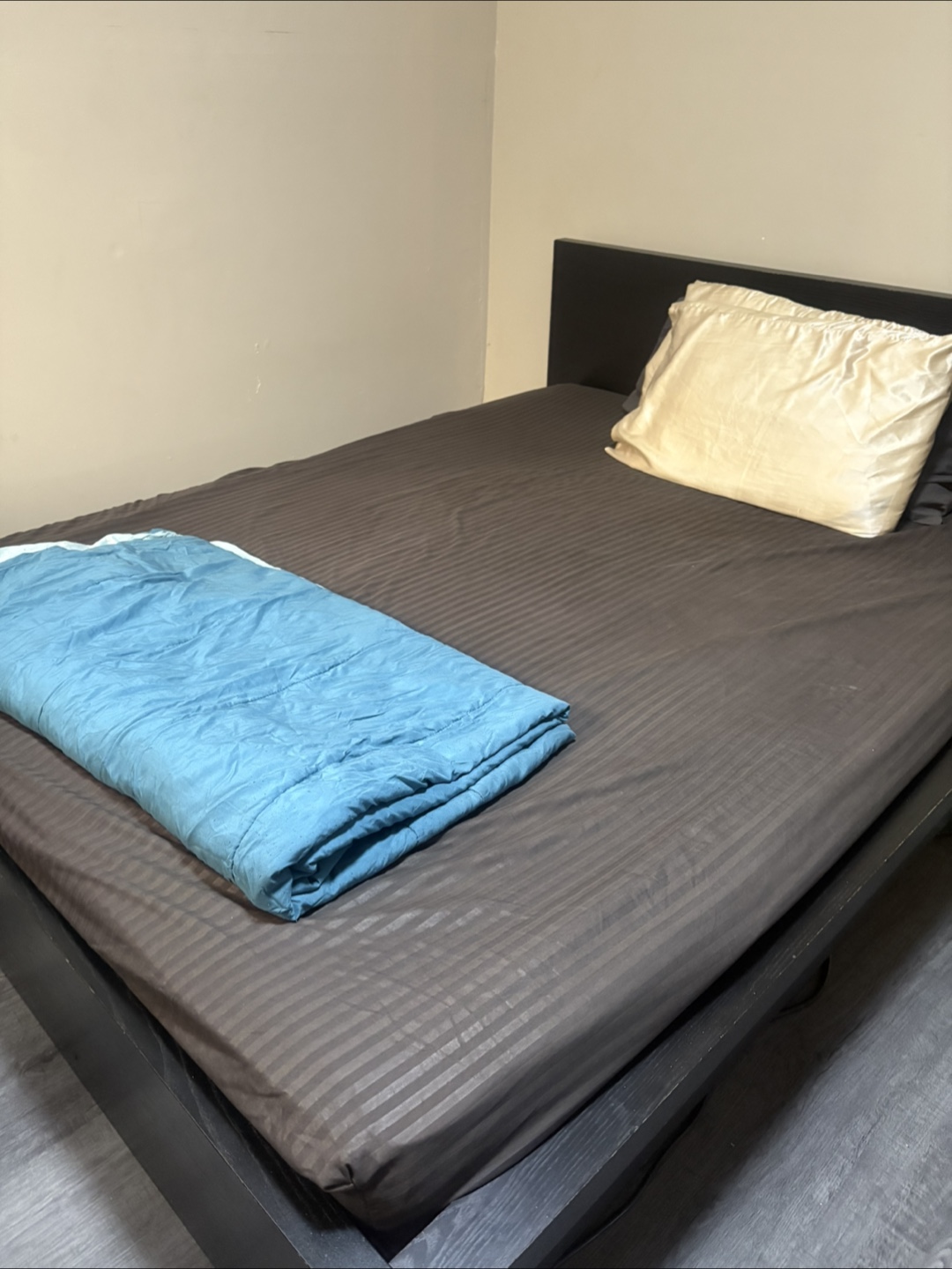 Queen bedframe and mattress