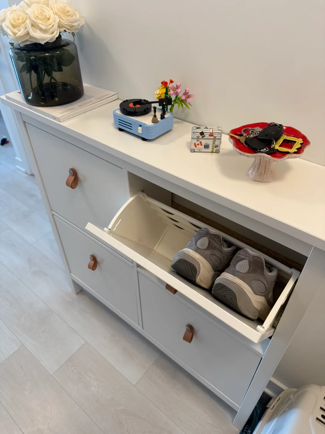 IKEA Hemnes White Shoe Cabinet thumbnail