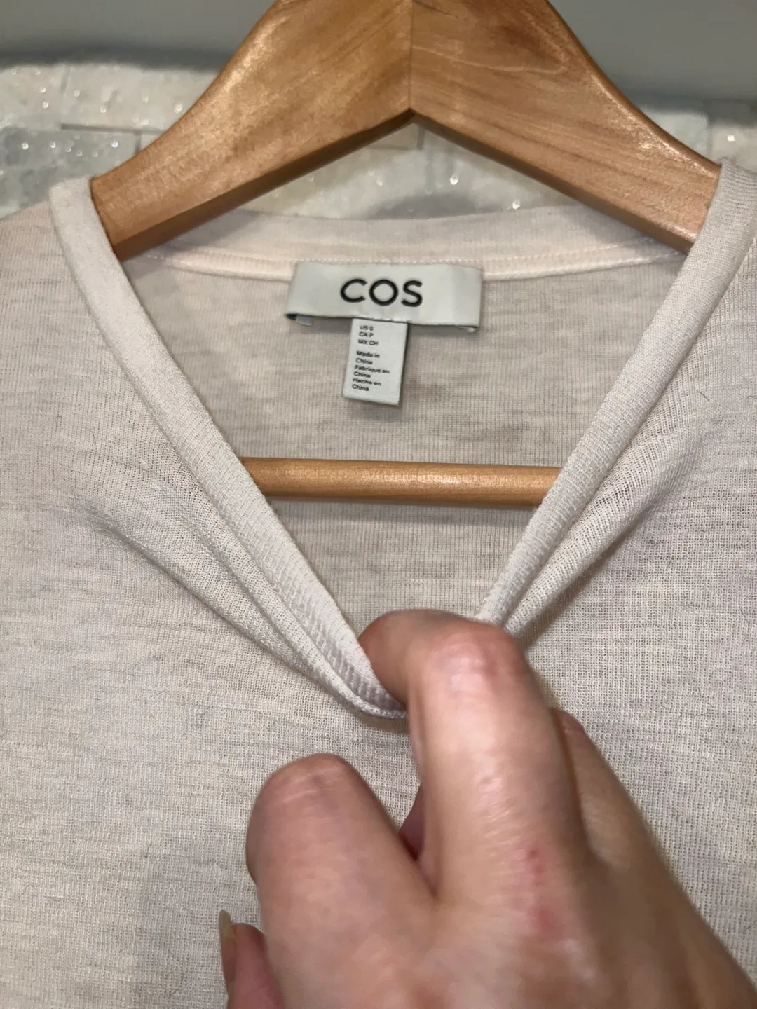 COS Long Sleeve Top - Size S image indicator(2)