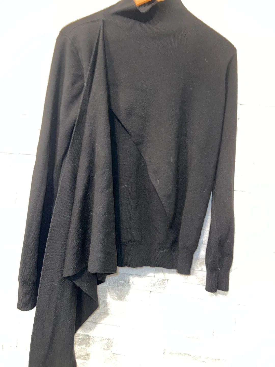 Factory Black Mock Neck Sweater - Size M image indicator(2)