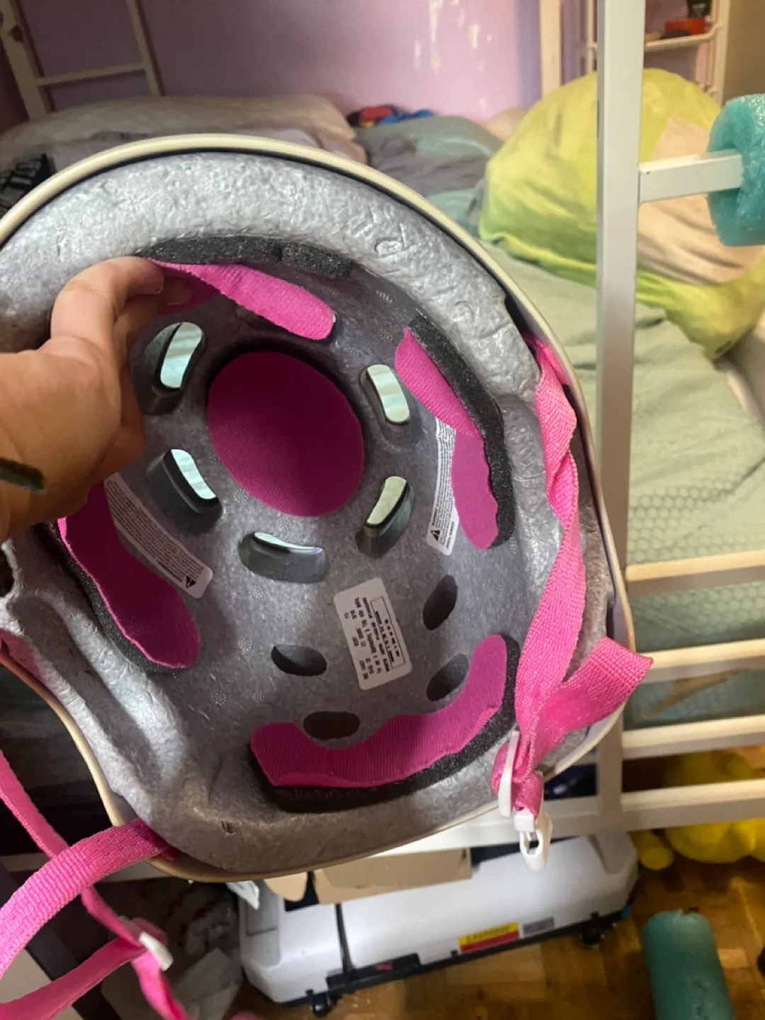 Lilac kids helmet image indicator(4)