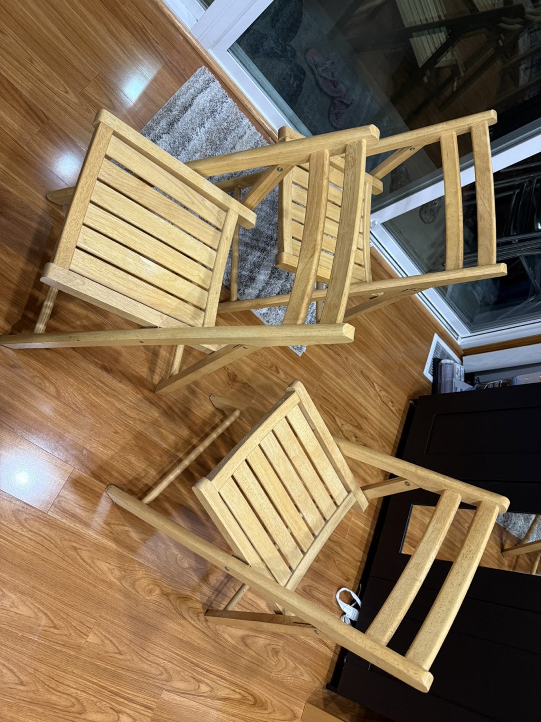 Folding Chairs - Set of 3 - photo 2