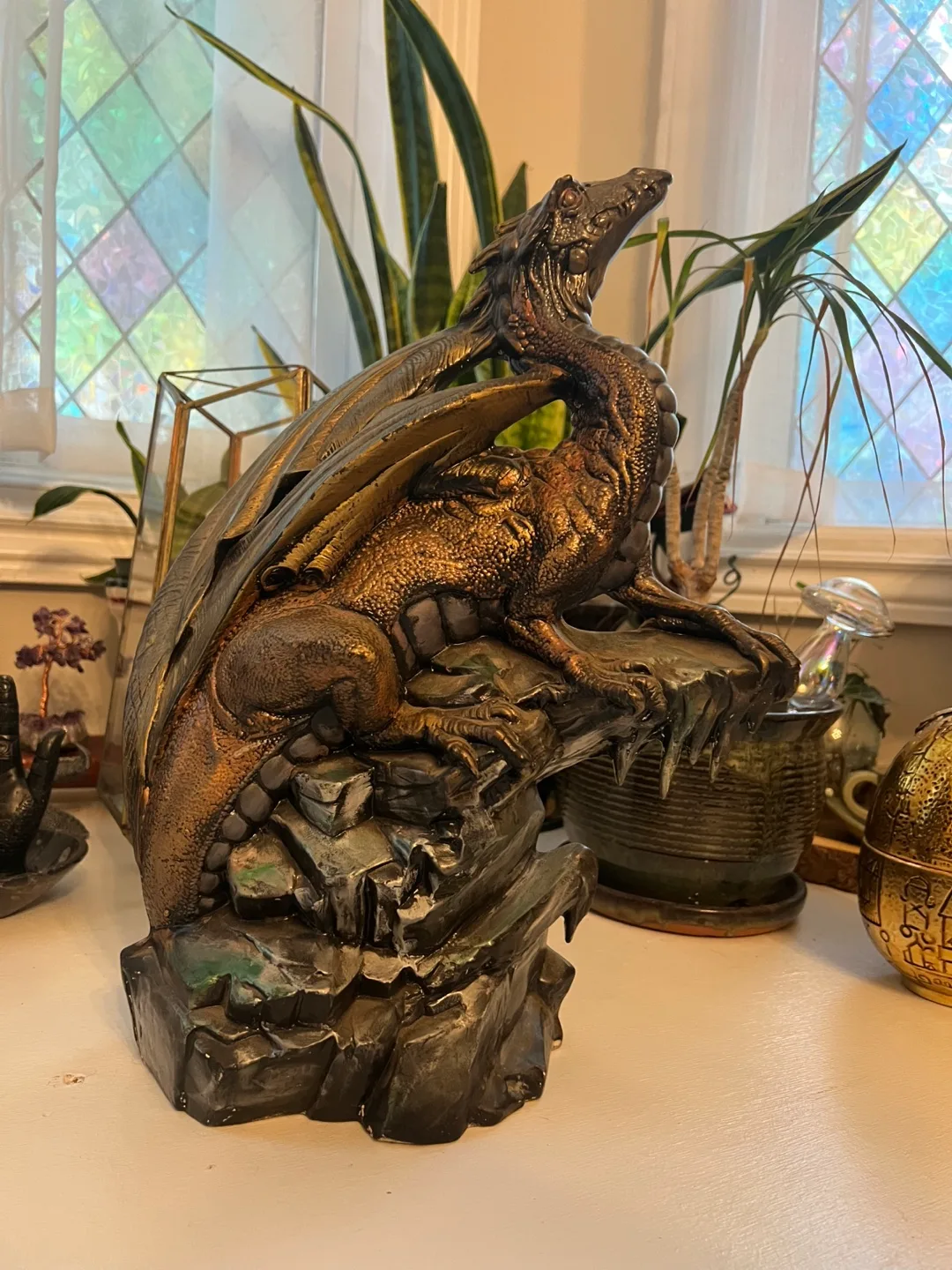 Vintage Dragon Statue thumbnail