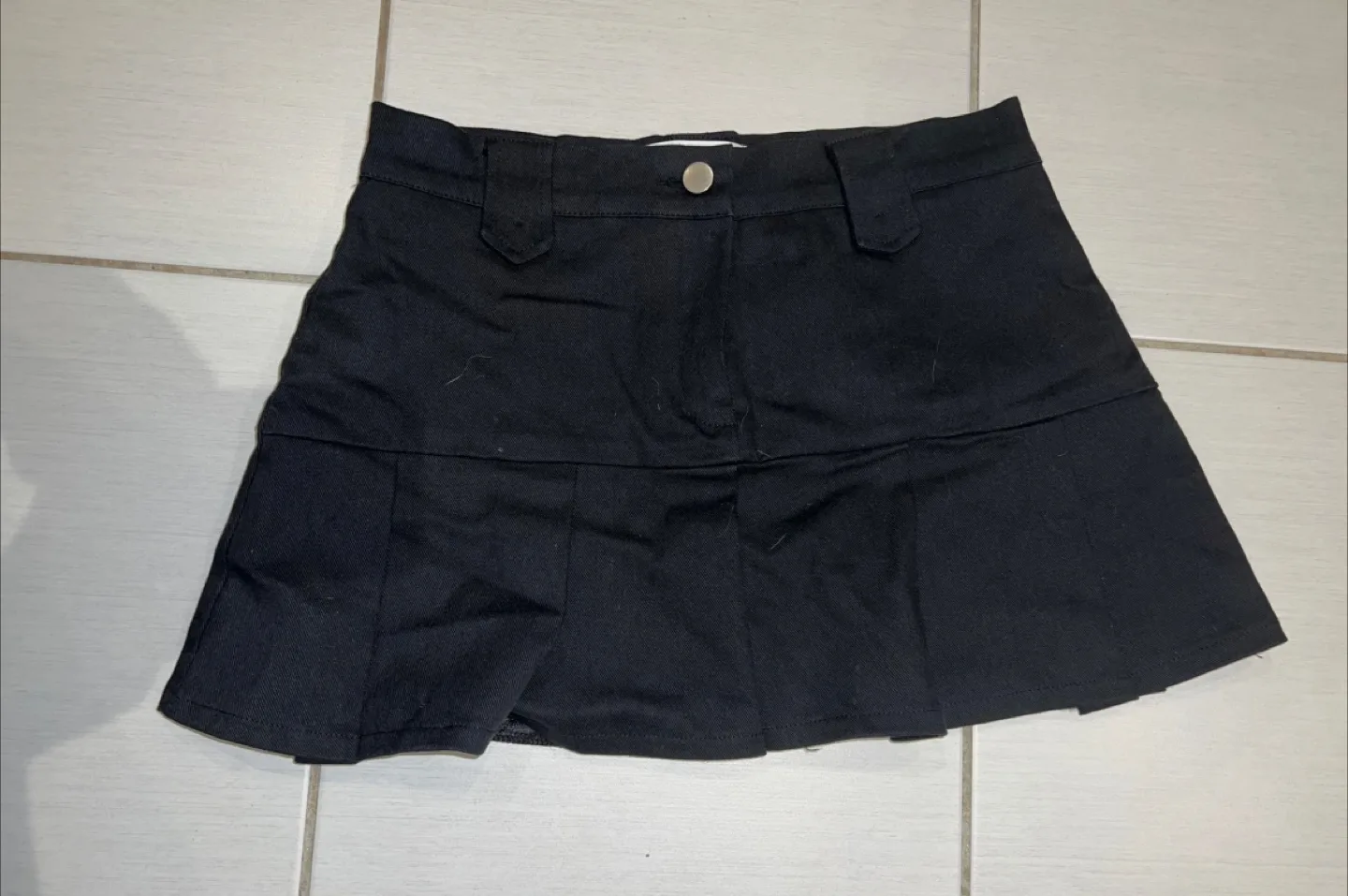 Oak + Fort Black Mini Skirt - Size M thumbnail