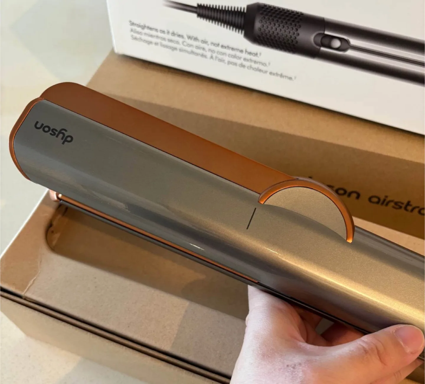 Dyson Airstrait Straightener - Brand new Open Box image indicator(6)