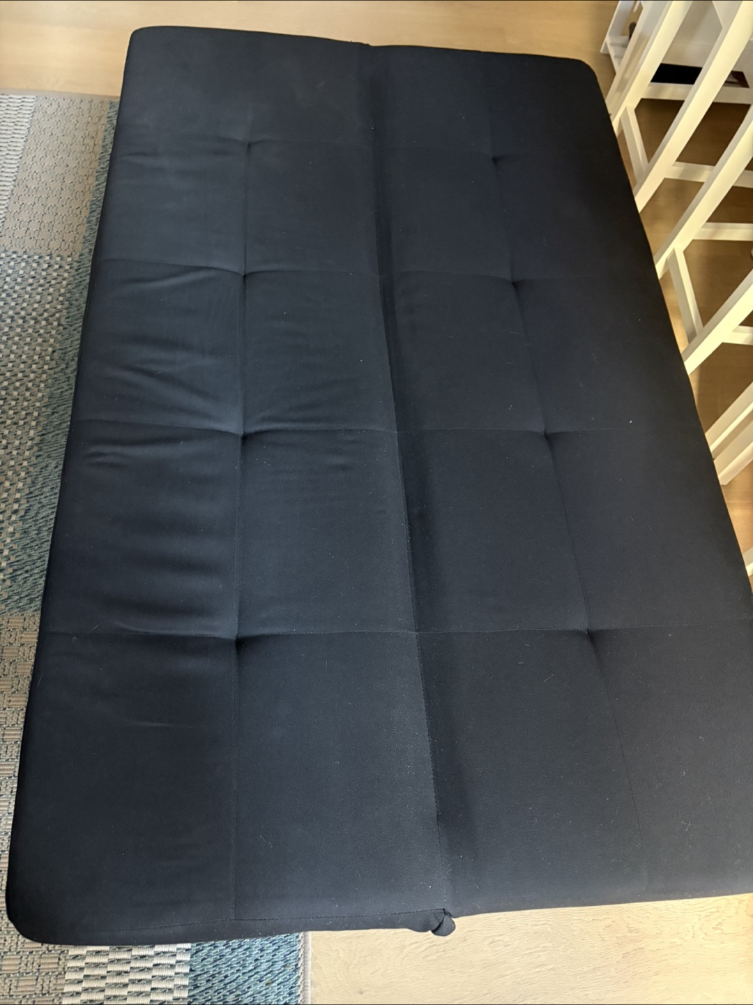 Ikea Black Futon - Great Condition! - photo 2