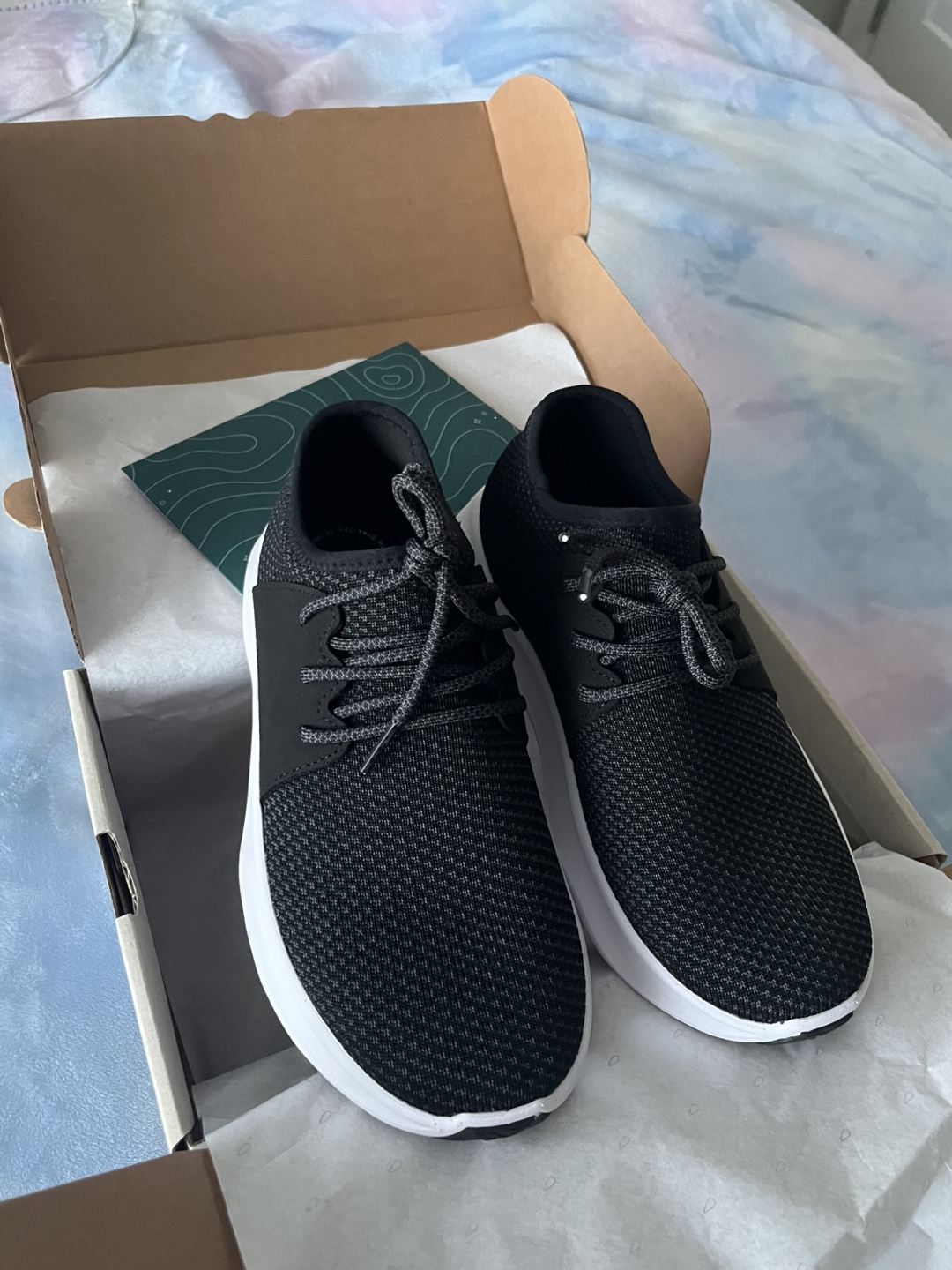 🖤NEW Vessi Everyday Sneaker - Midnight Black - Women's Size 8 - photo 2