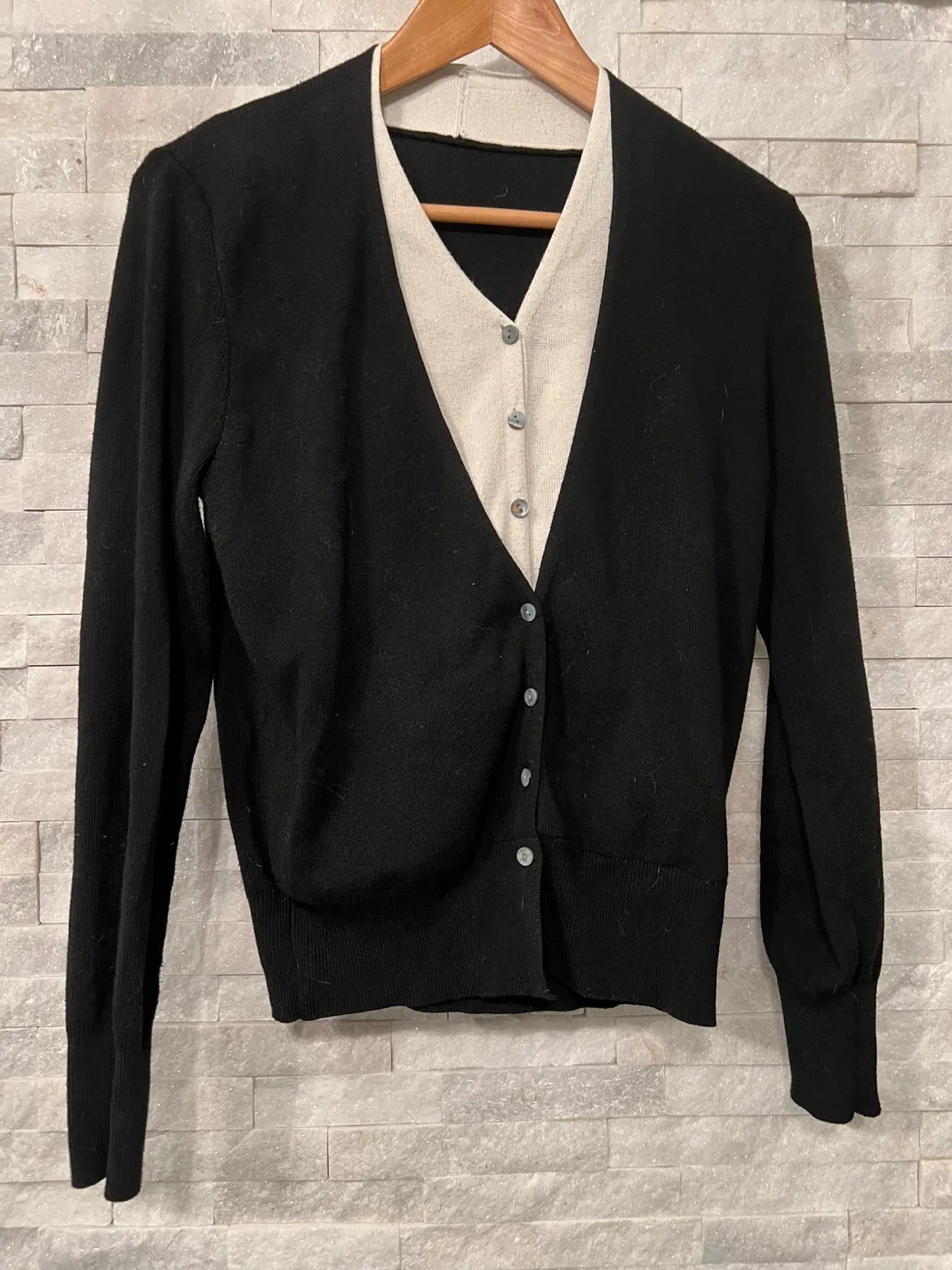 Black Cardigan Sweater thumbnail