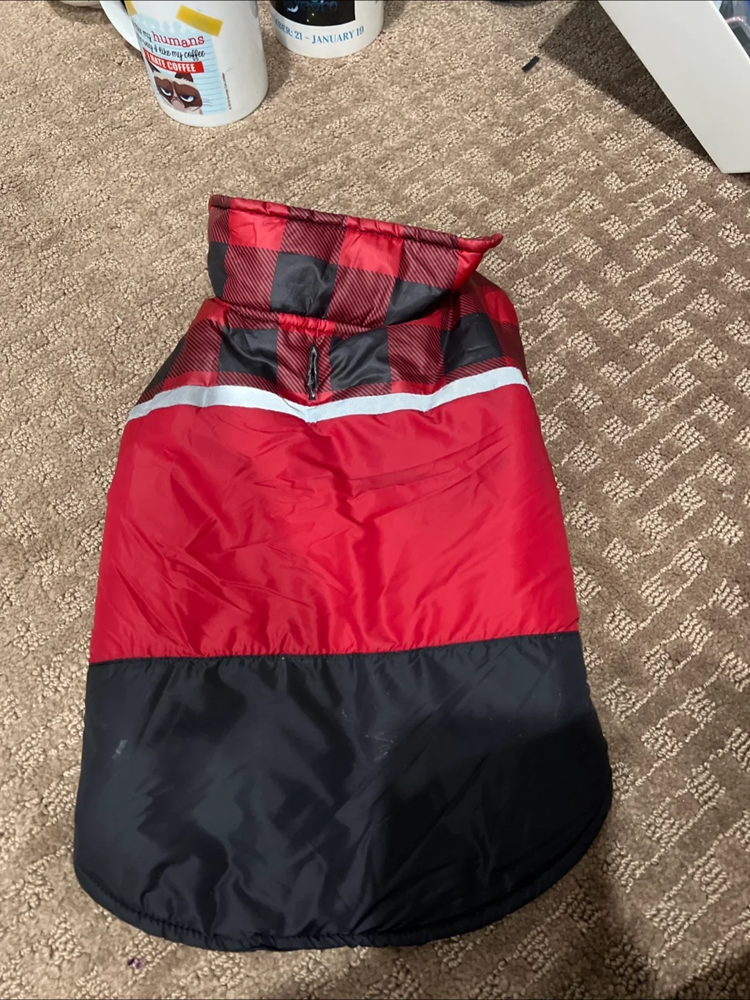 Dog Coats: Reindeer, Santa, Plaid thumbnail