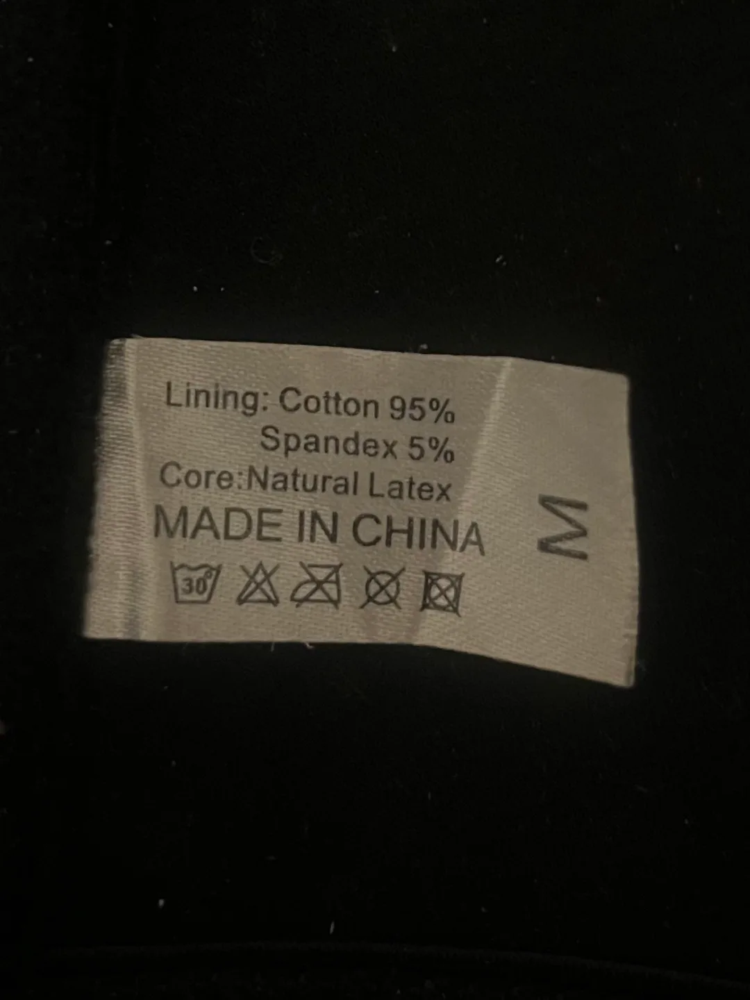 Black Latex Waist Trainer - Size M image indicator(5)