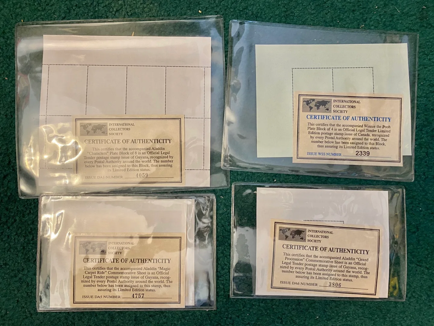 Disney Stamp Set - VTG COLLECTIBLE image indicator(6)