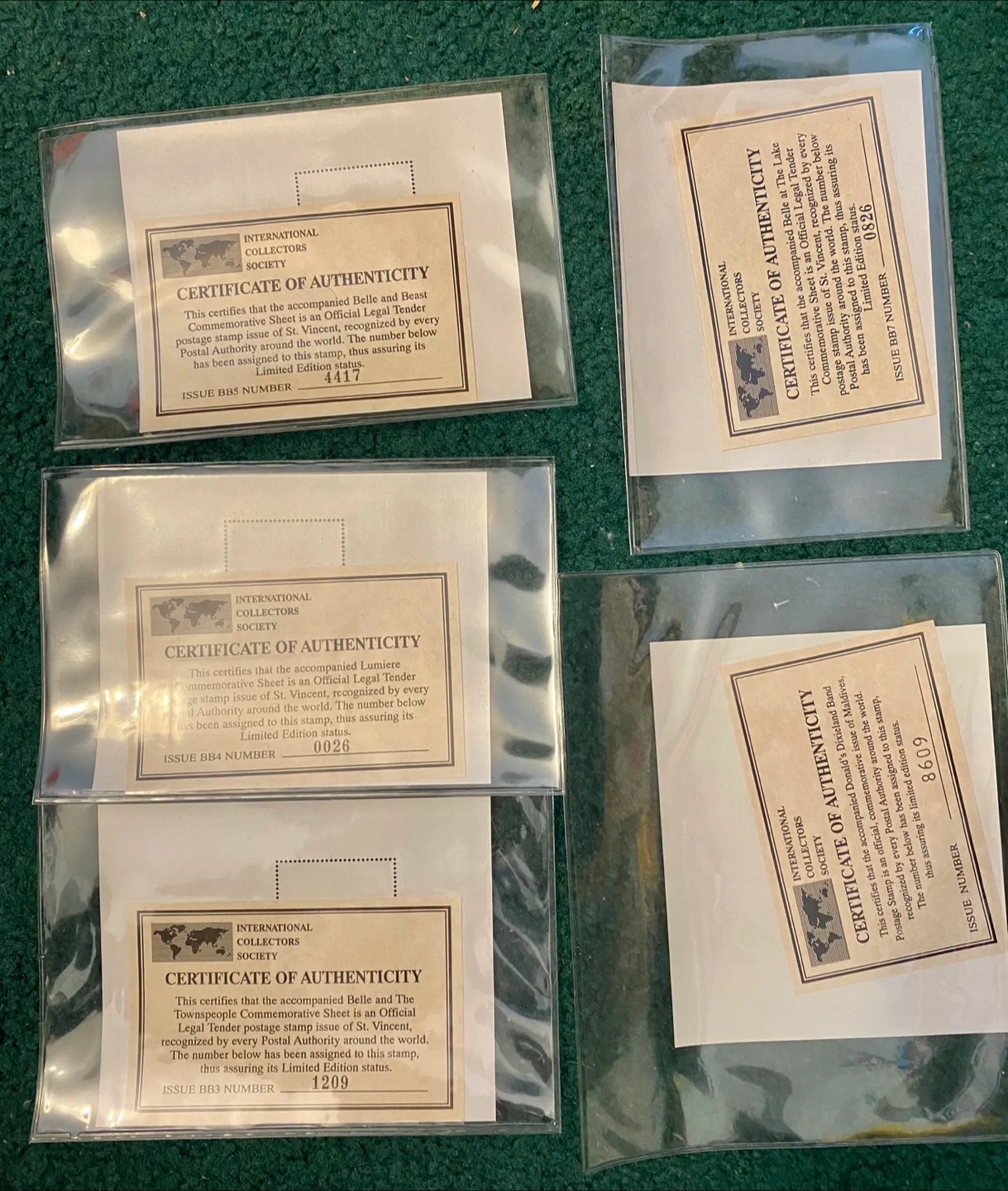 Disney Stamp Set - VTG COLLECTIBLE image indicator(4)