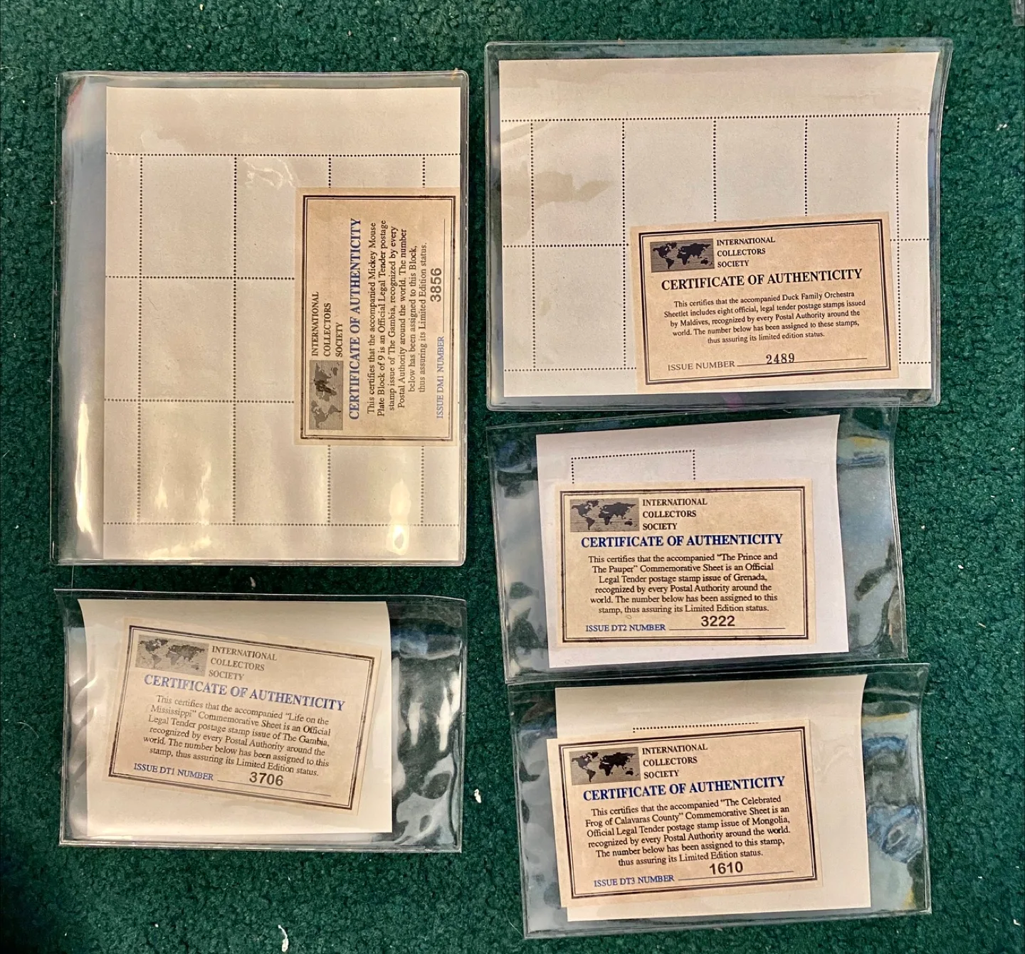 Disney Stamp Set - VTG COLLECTIBLE image indicator(2)