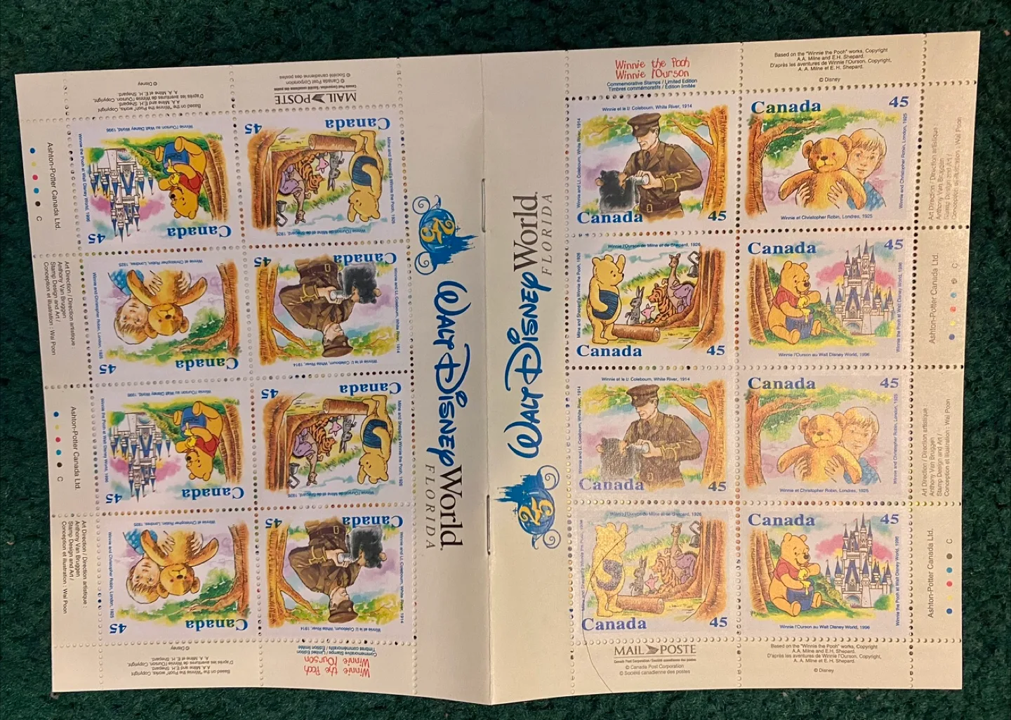 Disney Stamp Set - VTG COLLECTIBLE image indicator(7)