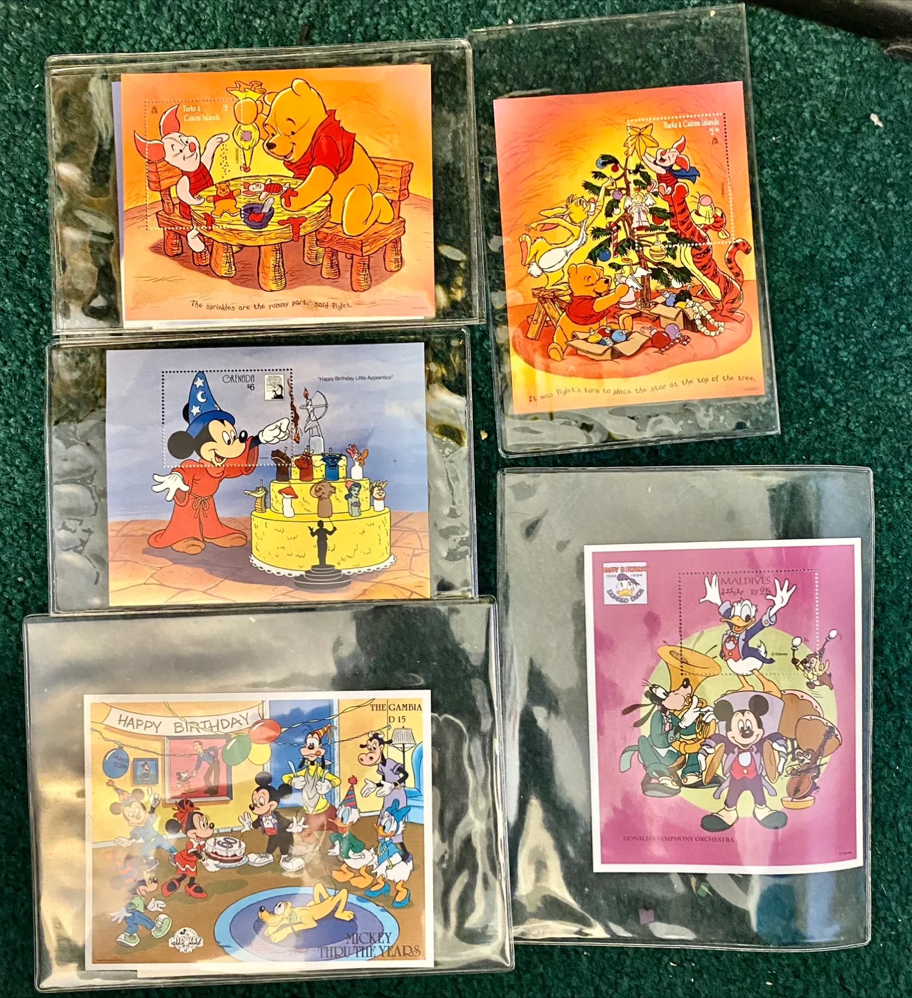 Disney Stamp Set - VTG COLLECTIBLE image indicator(9)