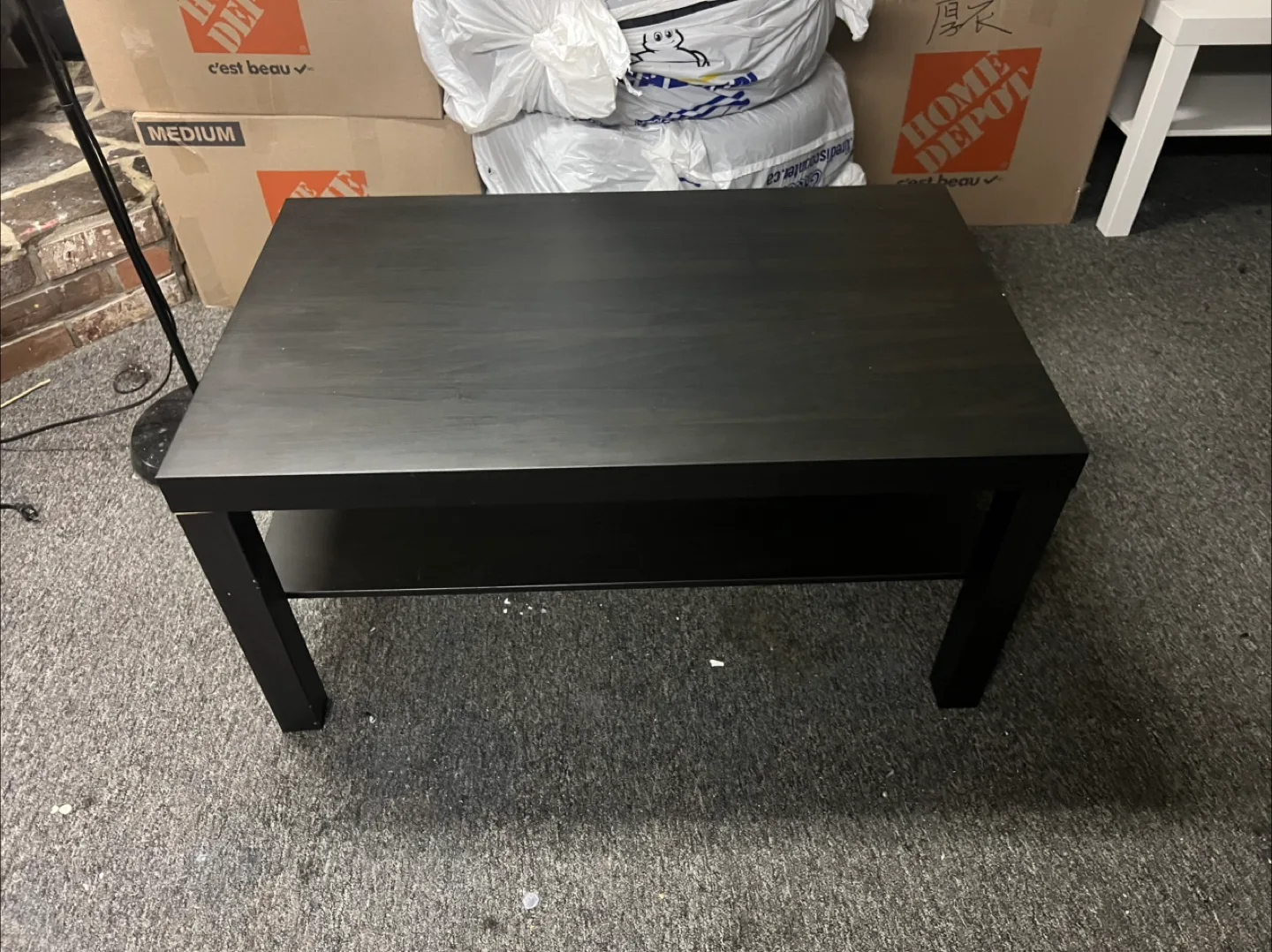 Dark Brown Coffee Table thumbnail