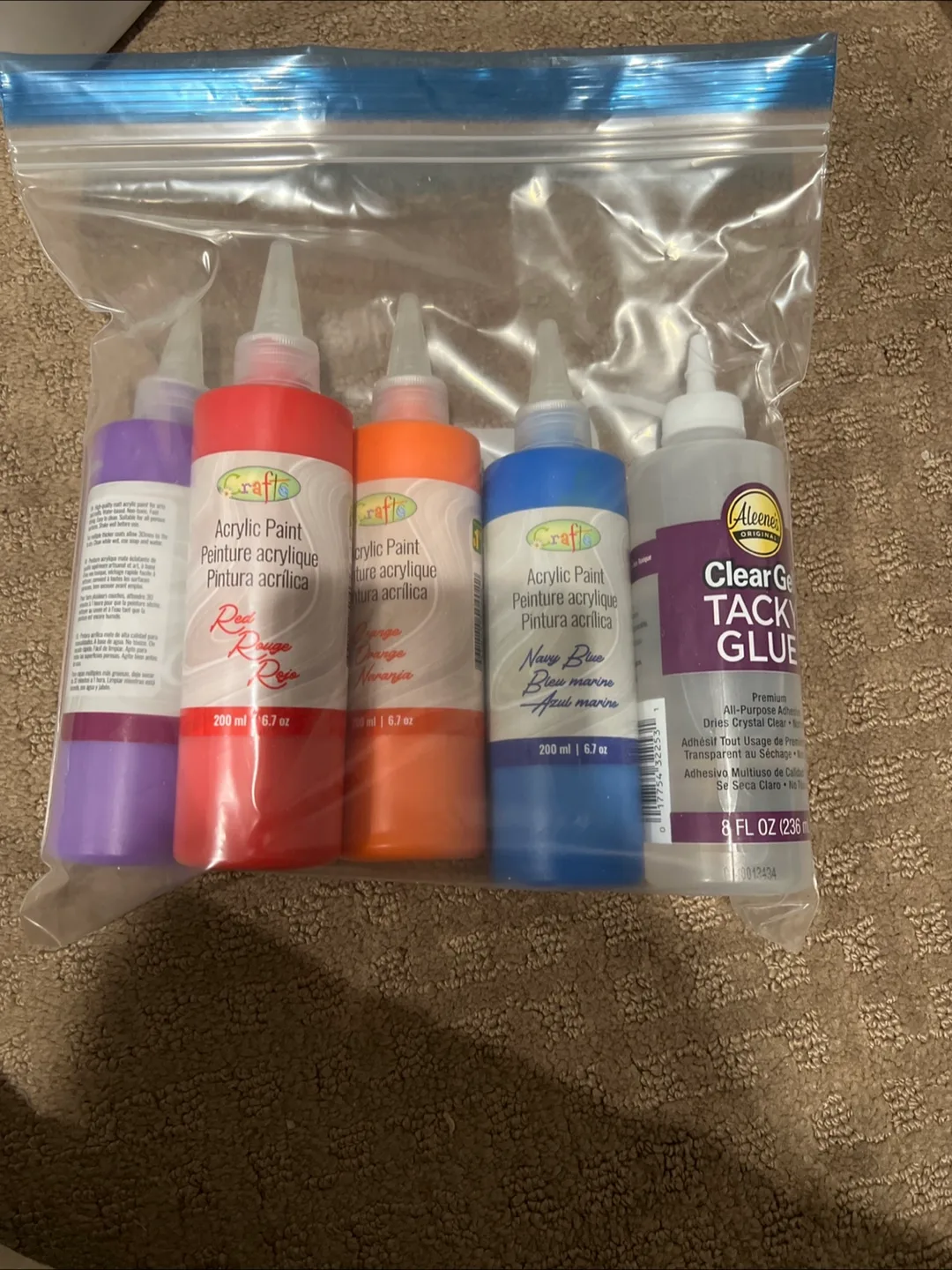 Crafts Acrylic Paint & Aleene's Tack Glue thumbnail