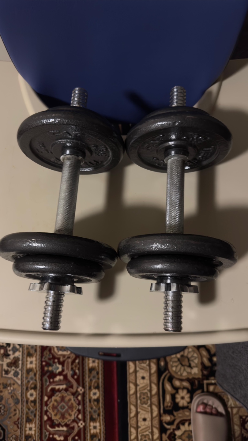 CAP Barbell Dumbbell Set - 2.5 & 5 lb Plates