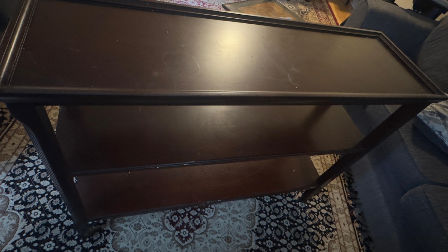 Bombay Company Wooden Console Table - photo 3