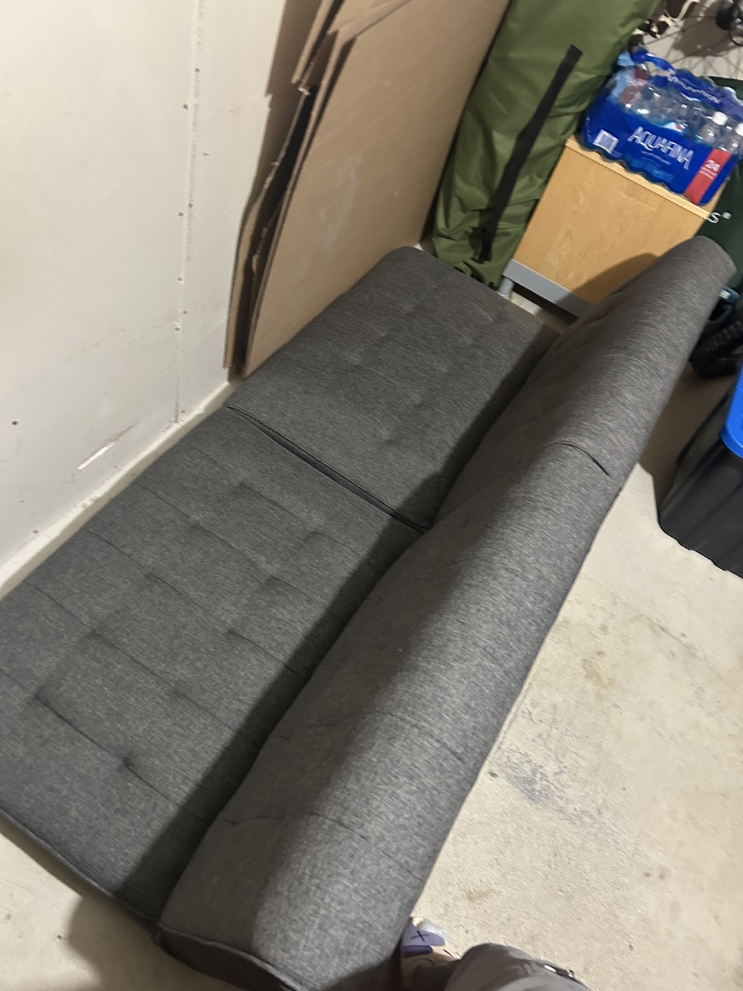 Grey Foldable Sofa Bed - Great Condition!