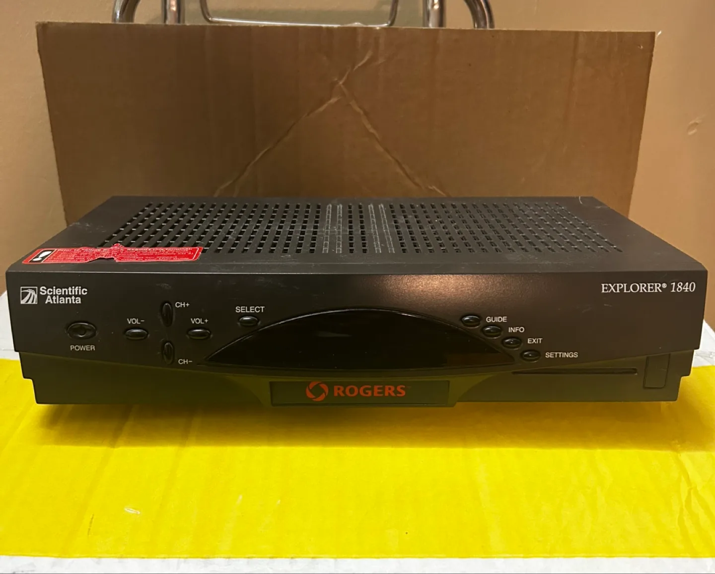 Rogers Cable box Scientific Atlanta Explorer 1840 thumbnail