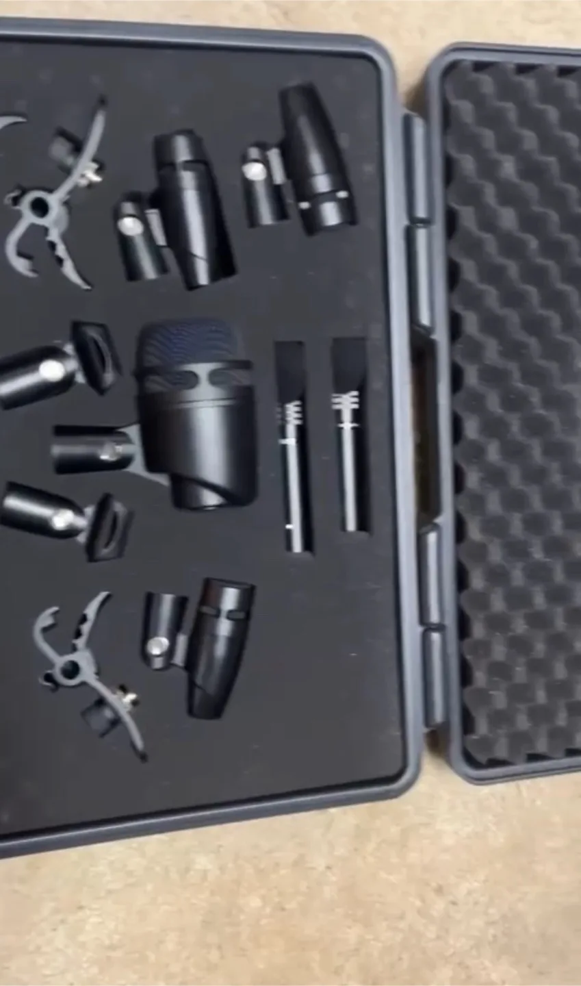 Drum Microphone Set with Case