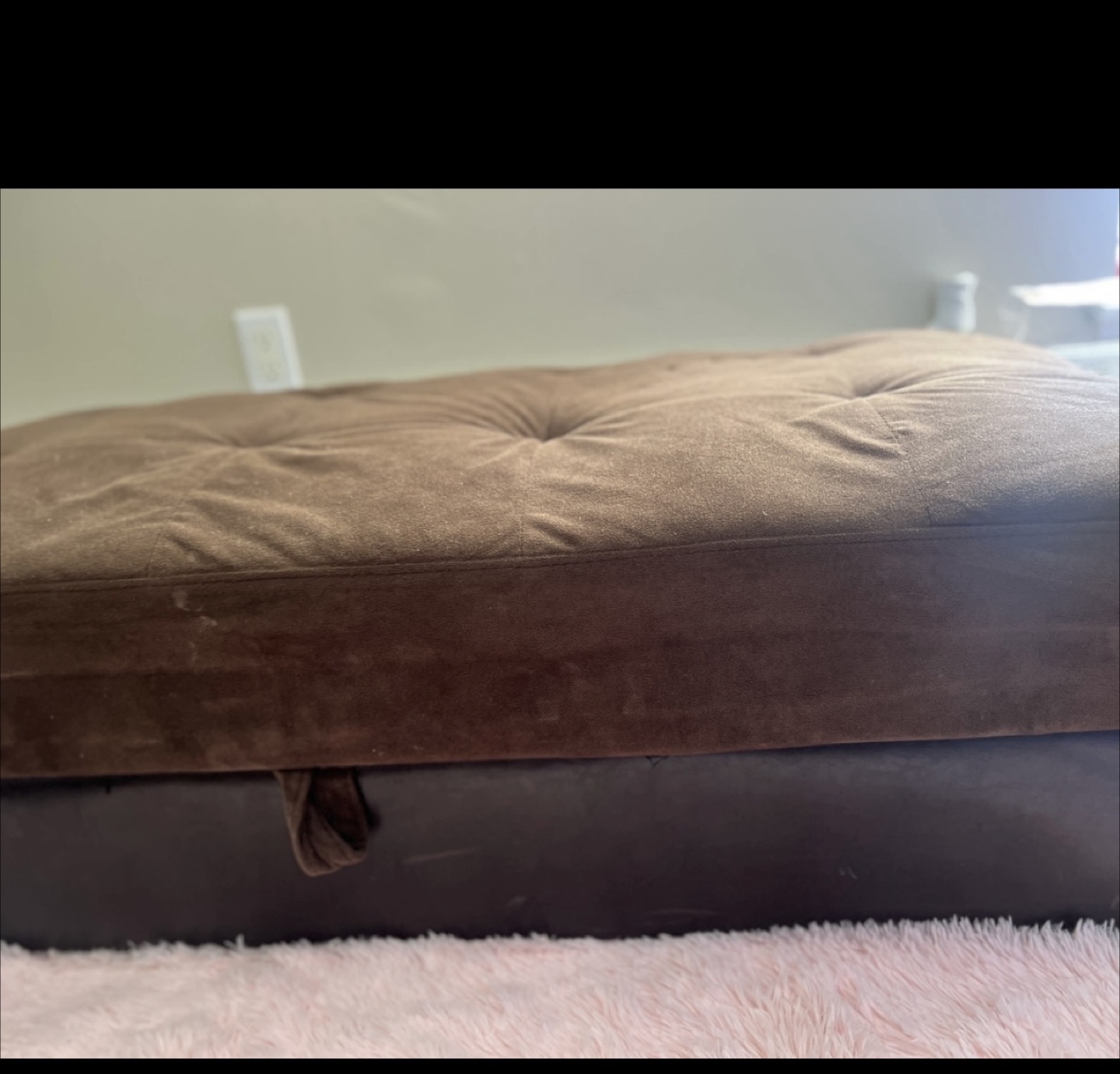 Brown Futon