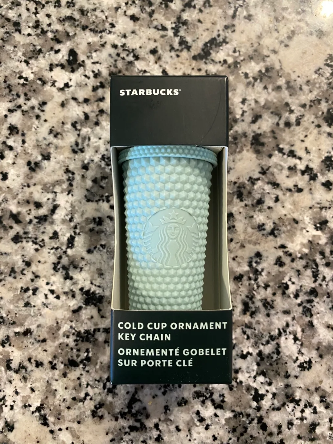 New Starbucks Cold Cup Ornament Key Chain thumbnail