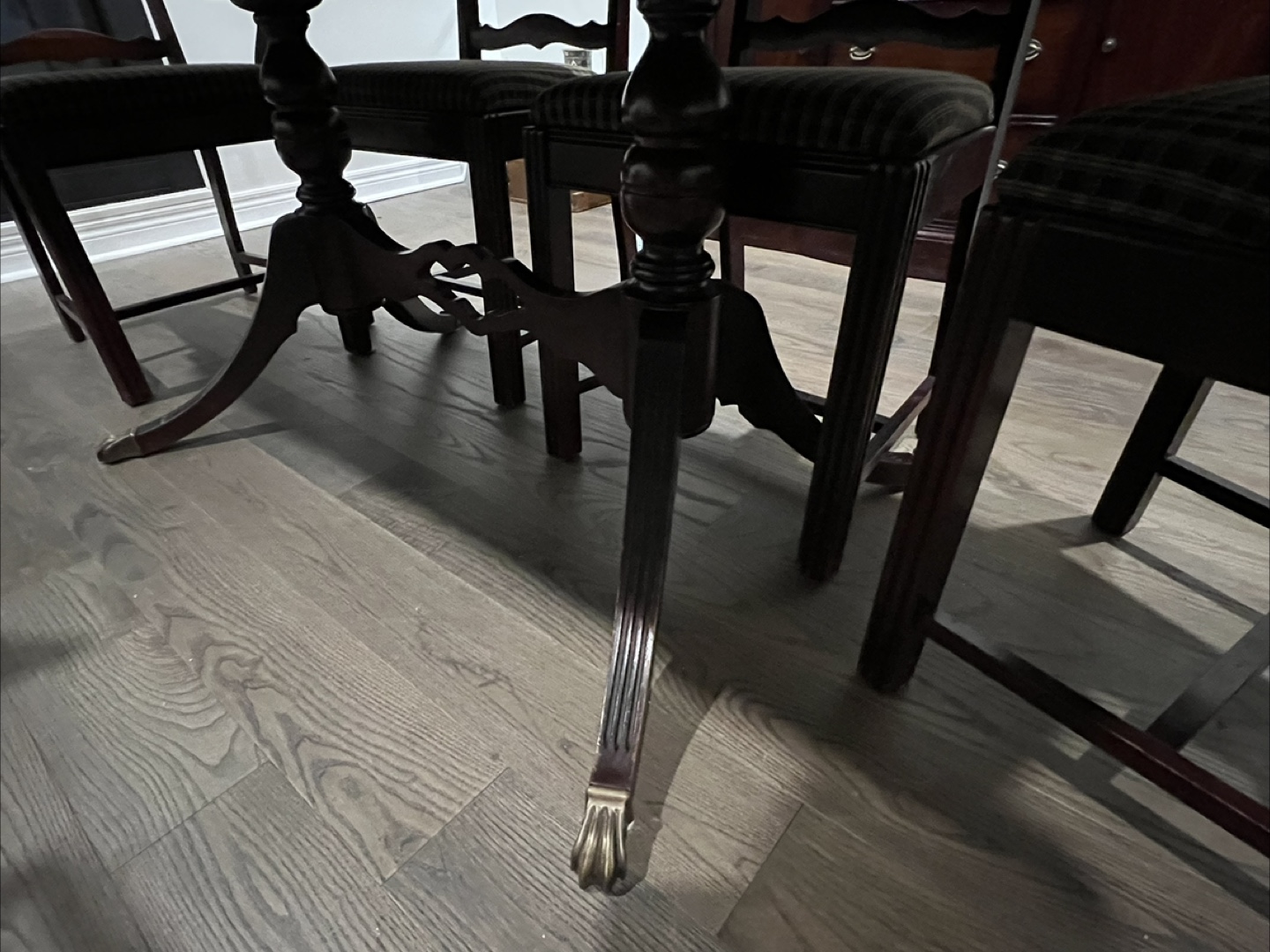 Dining Table with 6 Chairs - Wood - photo 3