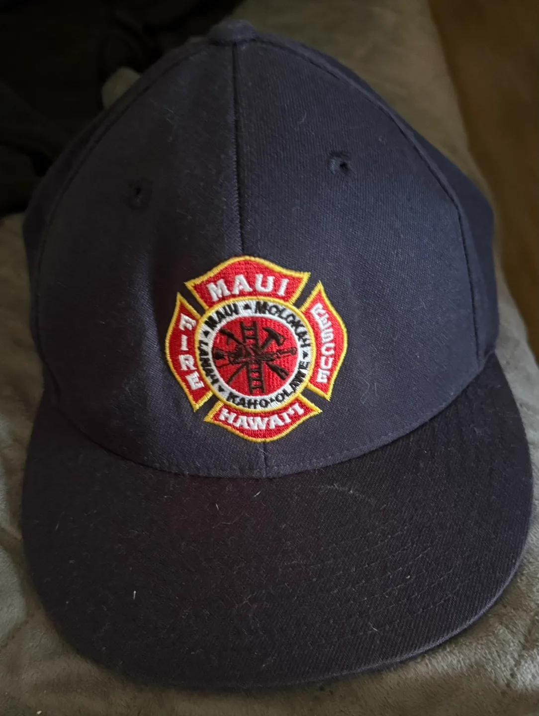 Maui Fire Dept. Flexfit Hat (Size 6 7/8 - 7 1/4) thumbnail