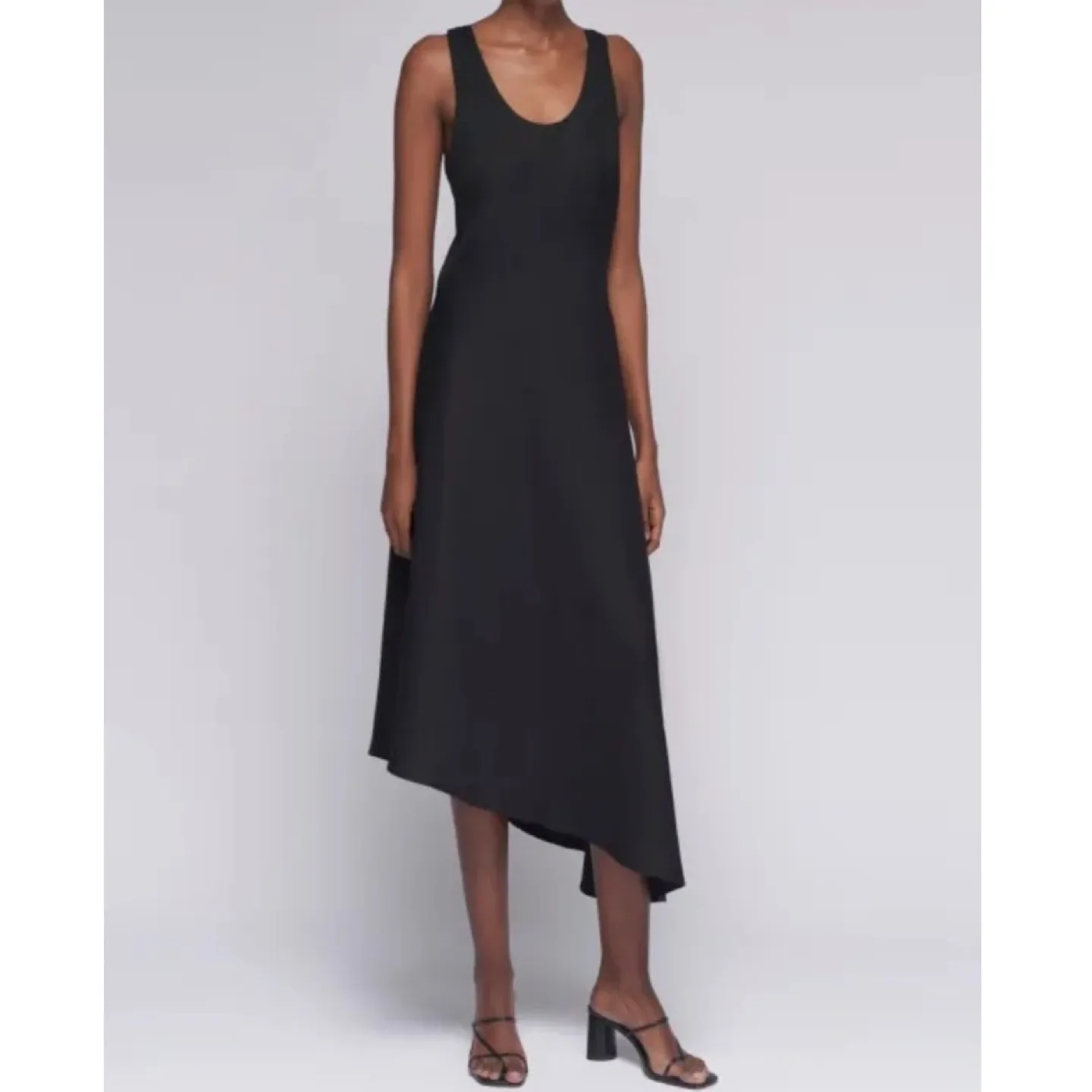 KOTN Asymmetric Bias Cut Dress thumbnail
