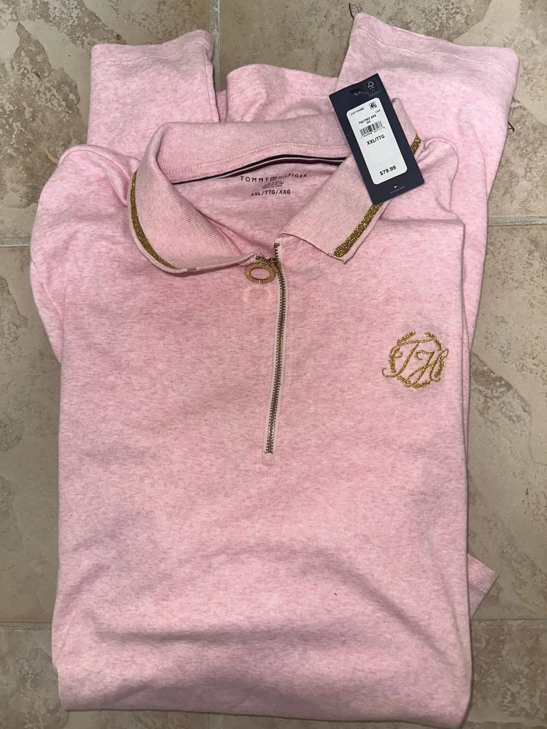 Tommy Hilfiger Pink Dress XXL thumbnail