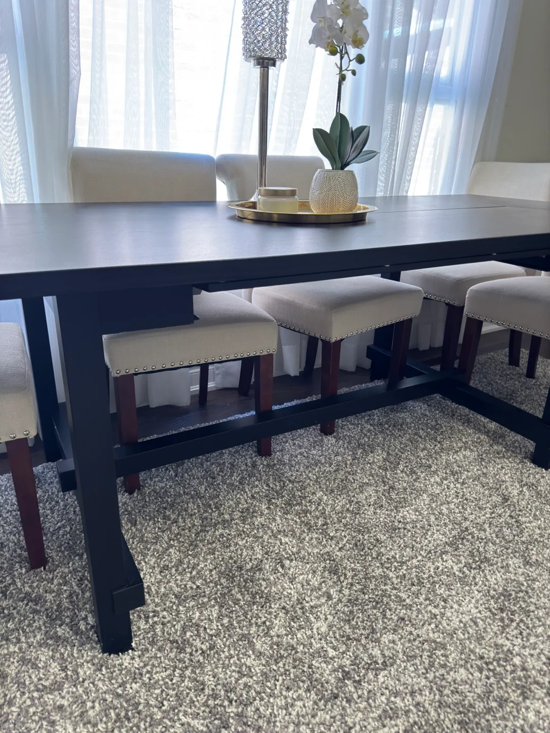 IKEA Nordviken Extendable Dining Table - Black image indicator(8)