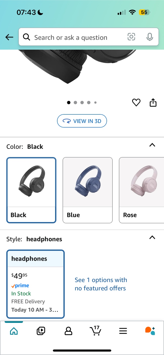 JBL Black Headphones - photo 2