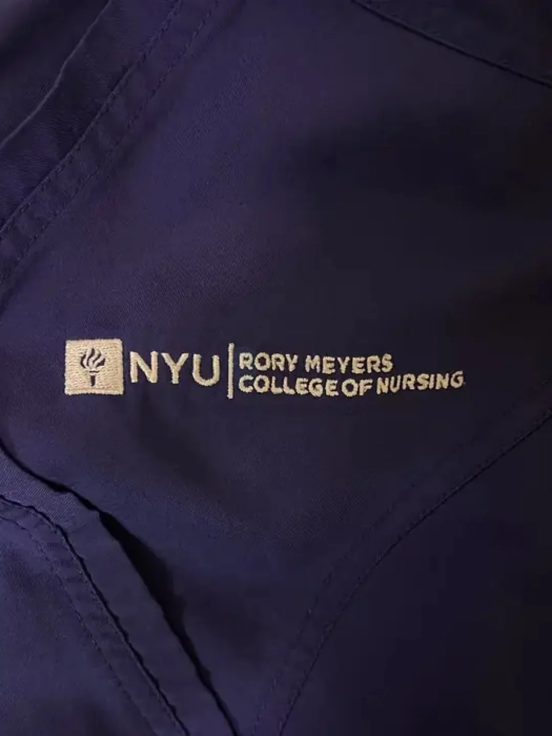 NYU Rory Meyers College of Nursing Scrub Top thumbnail