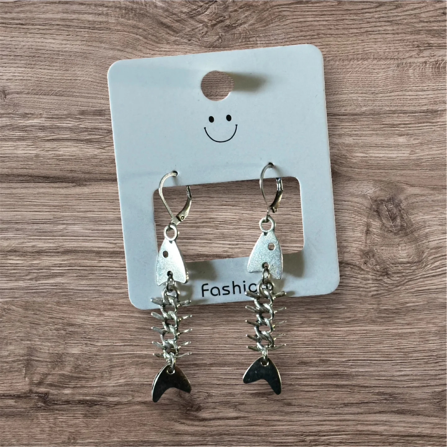 Fashion Fishbone Dangle Earrings thumbnail