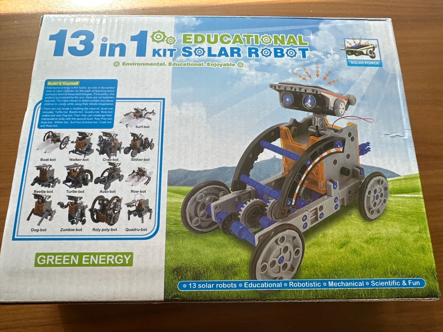 13-in-1 Educational Solar Robot Kit - New thumbnail
