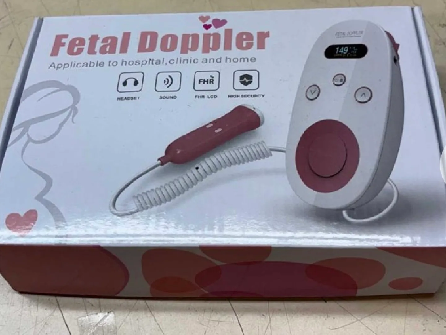 Brand New in Box Fetal Doppler