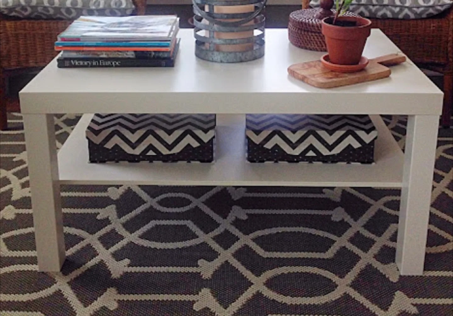 IKEA Finnala Sectional Sofa + New Extra Cover + Coffee Table image indicator(9)