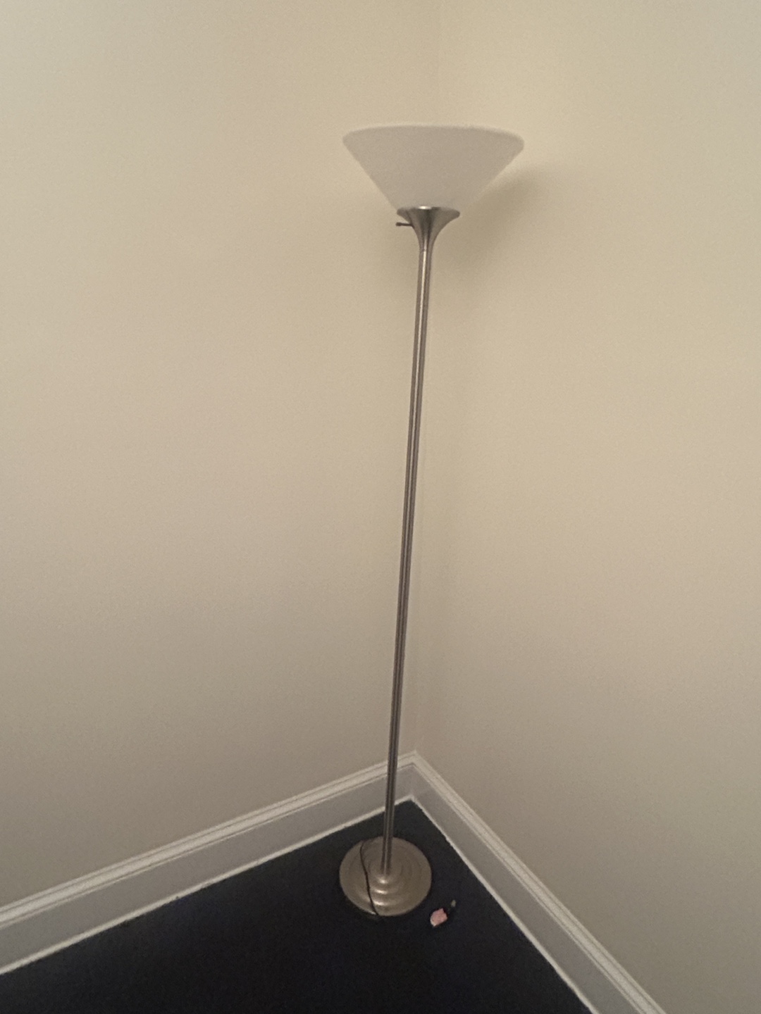 Silver Floor Lamp